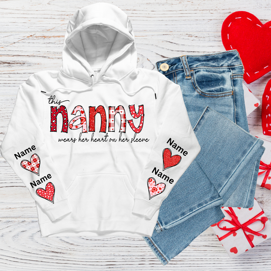 This “NANNY” wears her heart on her sleeves