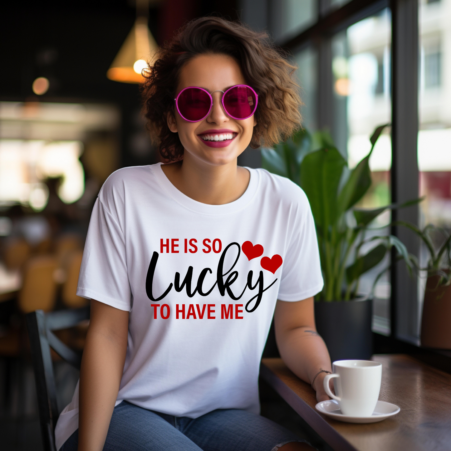 "Lucky To Have" T-Shirt