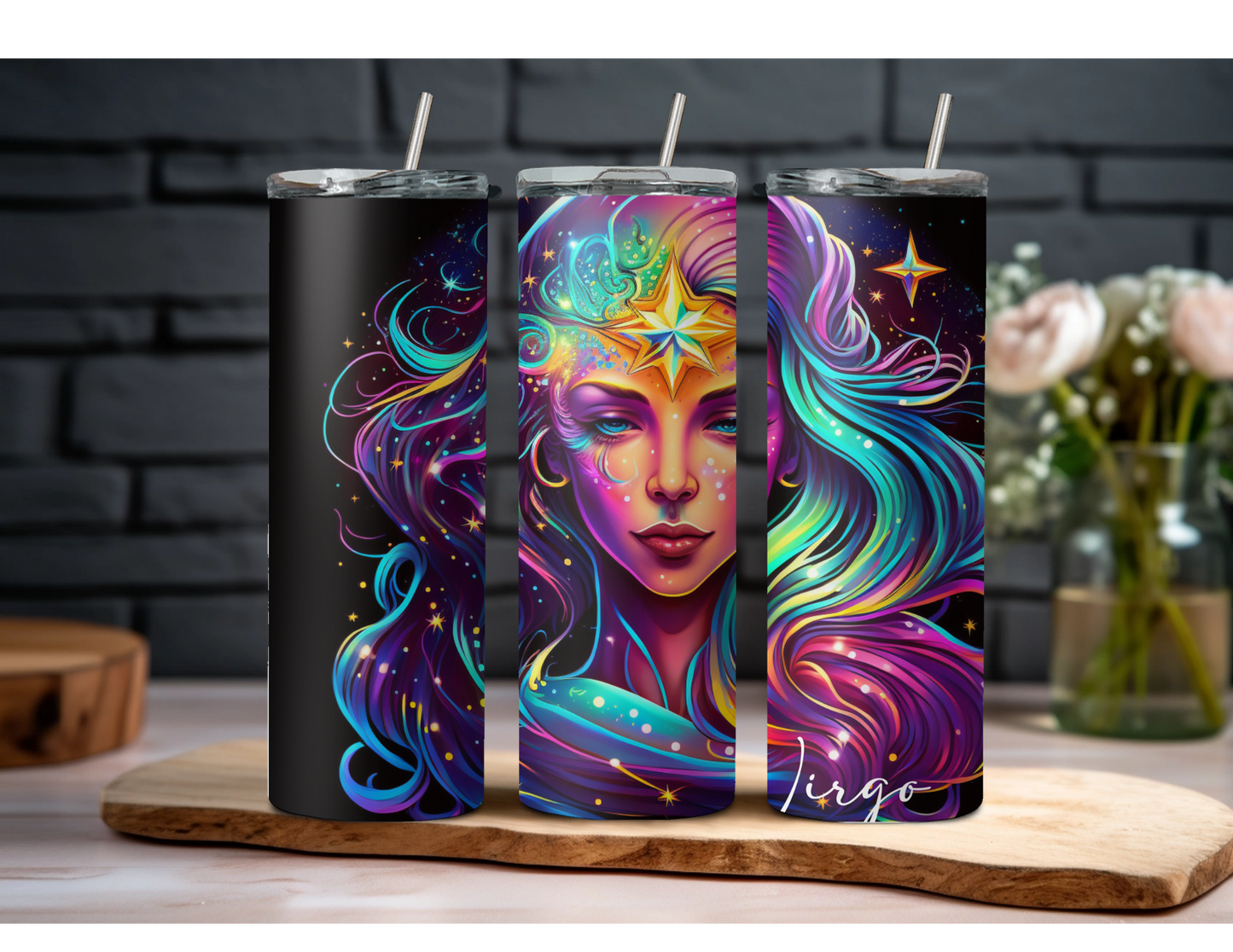 Virgo Zodiac 20oz Straight Tumbler