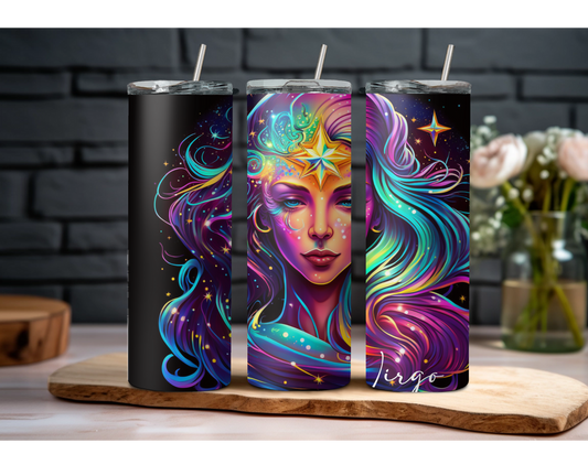 Virgo Zodiac 20oz Straight Tumbler